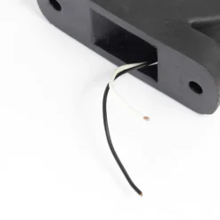 Wiltec 2x 4 LED Seitenleuchte 24V 3-farbige Positionsleuchte für Anhänger Begrenzungsleuchte für KFZ