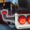 Wiltec 2x 6 LED Seitenleuchte 12V Positionsleuchte für Anhänger Begrenzungsleuchte für LKW