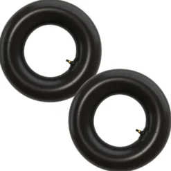 Wiltec 2x Luftschlauch Aufsitzmäher 16x6.50-8 Reifenschlauch Winkelventil Rasentraktor