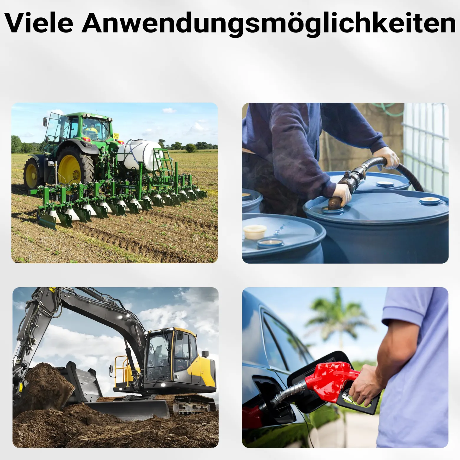 Wiltec Zähler für Diesel Heizöl 3 bar 10-60l/min mit 32mm (1") Anschlüssen und 1% Abweichung, für Heizölpumpen und Dieselpumpen