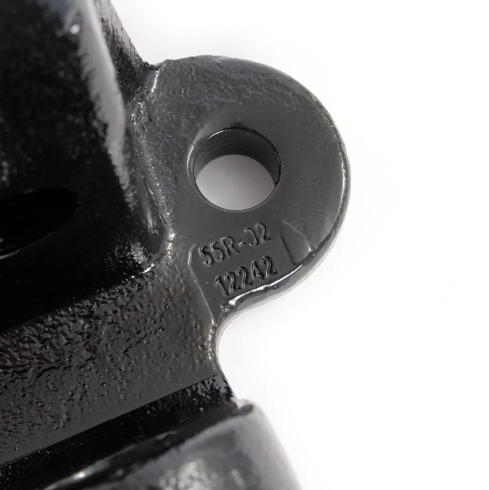 XPOtool Anhängerkupplung mit 50 mm Kugelkopf, 3,5 t Zugkraft, Anhängevorrichtung aus Stahl für Pkw Lkw Traktor, 2 Loch Anschraubplatte