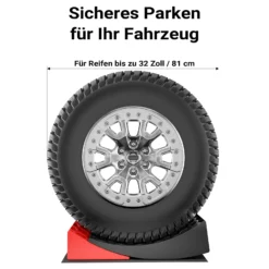 XPOtool Auffahrkeile rund mit T-Wasserwaage bis 13 t, Rundkeile nivellieren bis 10 cm für Wohnmobil, Wohnwagen & Anhänger, Ausgleichskeile mit Matten