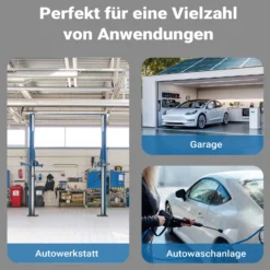 XPOtool Auffahrrampen bis 5t aus Kunststoff 2 Stück Stabile Autorampen für schwerere Fahrzeuge Pkw Auto Kfz Rampe