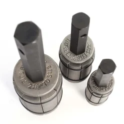 XPOtool Auspuff Rohrweiter Set 3 tlg., Rohraufweiter für Auspuffrohr Ø 29 bis 89 mm, mit 3 Rohrexpandern, Rohrspreizer im Koffer
