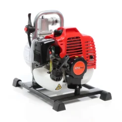 XPOtool Benzin Wasserpumpe 1,4 kW 8.000l/h 30m Förderhöhe, 25,4 mm Anschluss (1"), Gartenpumpe Motorpumpe mit 2-Takt-Motor