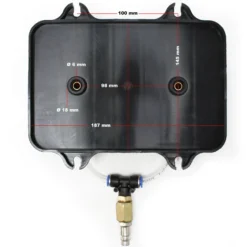 XPOtool Druckluft Bremsenentlüfter automatisches Bremsflüssigkeitswechselgerät 5L Behälter max. 3bar