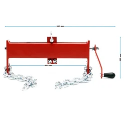 XPOtool HD Balancierer für Hebekran bis max. 1800kg / 1,8t Heavy Duty Positionierer mit 390mm Arbeitsbereich und Handkurbel