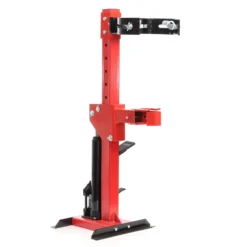 XPOtool Hydraulischer Federspanner Spannkraft bis 1000 kg, 290 x 300 x 1020 mm, mit Standfuß, Werkzeug für Federbein Wechsel, Montage am Auto
