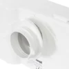 XPOtool 4/2 Kleinhebeanlage 800 W mit Häcksler, Hebeanlage bis 9 m Höhe, Abwasserhebeanlage mit 4 Einlässen, Fäkalienhebeanlage für WC und Dusche