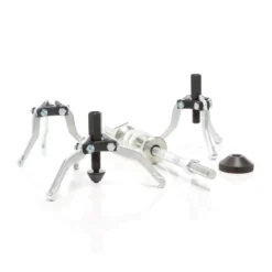 XPOtool Lagerabzieher 15-30 mm, 30-80 mm, 3x Profi Abzieher Satz als Innen Außen Ausdrücker, für Lager, Zahnrad, Riemenscheibe mit Gleithammer