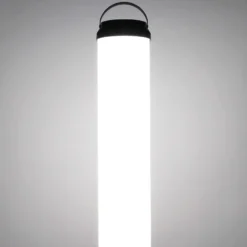 XPOtool LED Tower 150W 360° Ausleuchtung Baustrahler 15.000 Lumen Arbeitsstrahler mit Steckdose