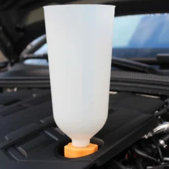 XPOtool Öleinfülltrichter Satz 8-tlg. Einfülltrichter für Motoröl mit Verlängerung und 6 Adaptern, Satz Trichter zum Getriebeölwechsel