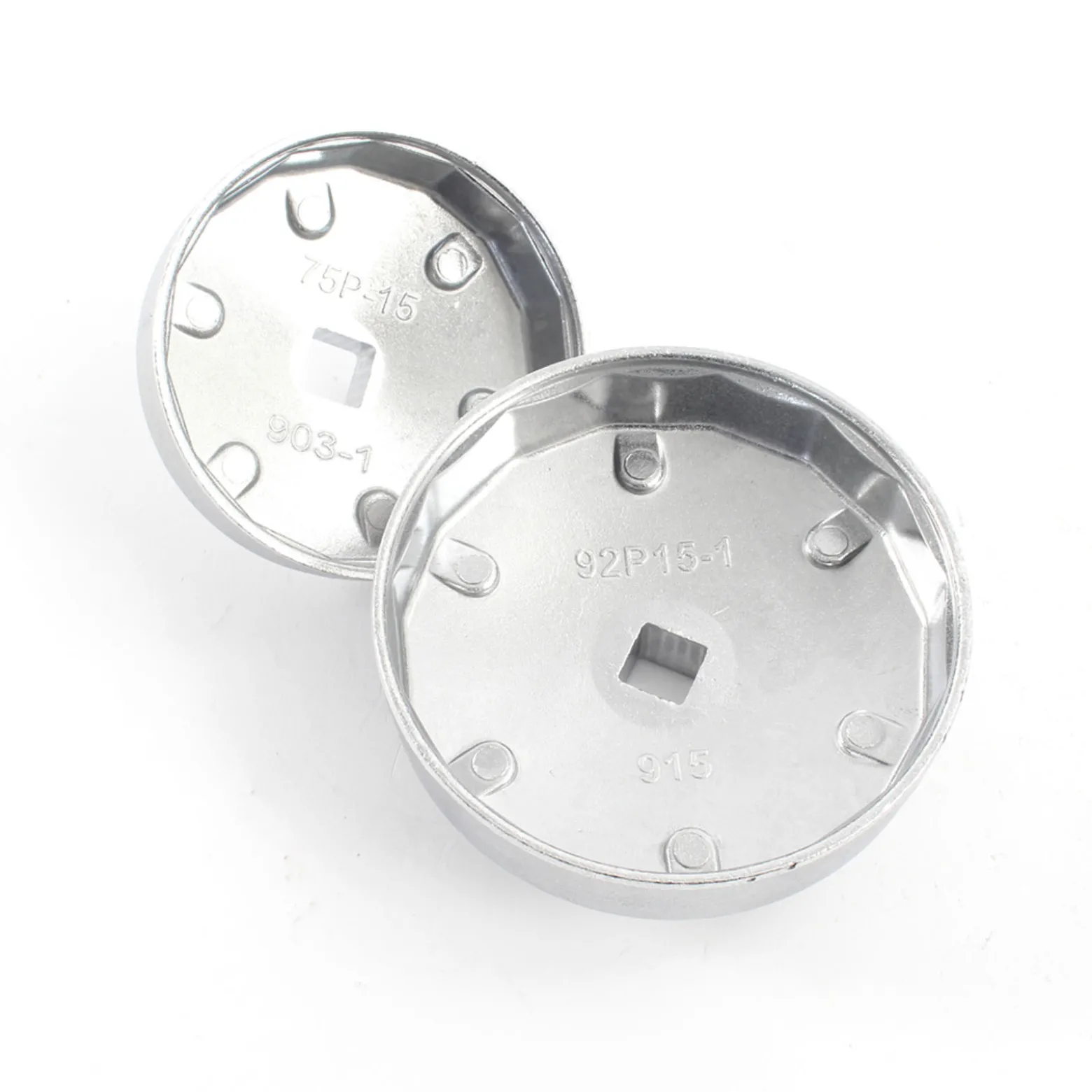 XPOtool Ölfilterkappen Set 23-teilig, Ölfilterschlüssel 65-101 mm, inklusive Ratsche und Ringschlüssel, im Werkzeugkoffer, Ölwechsel Werkzeug aus Aluminium Druckguss