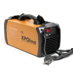 XPOtool MIG100 Inverter Fülldraht Schweißgerät ohne Gas, Schweissgerät mit Drahtvorschub, Flux Fülldraht und IGBT, inklusive Zubehör
