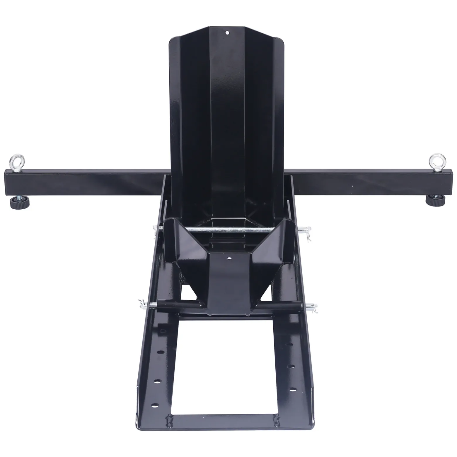 XPOtool Motorradständer bis 454kg Ø15-22", Reifenbreite 80-127 mm, einstellbarer Motorradheber aus Stahl, Montageständer für Vorderrrad