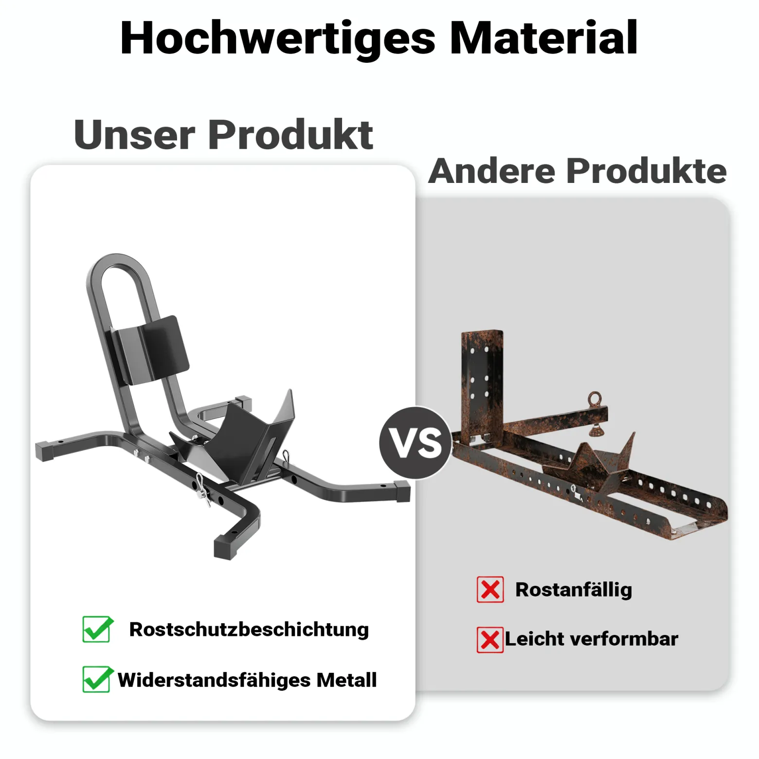XPOtool Motorradständer für 17-21", 60-120 mm Vorderrad, einstellbare Motorradwippe aus Stahl, als Transportständer und Montageständer