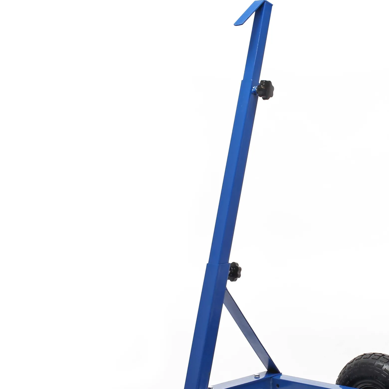 XPOtool Plattenkarren bis 200 kg höhenverstellbar, 2 Luftreifen, Stahl Plattenwagen zum Transport großflächiger Platten u. v. m.