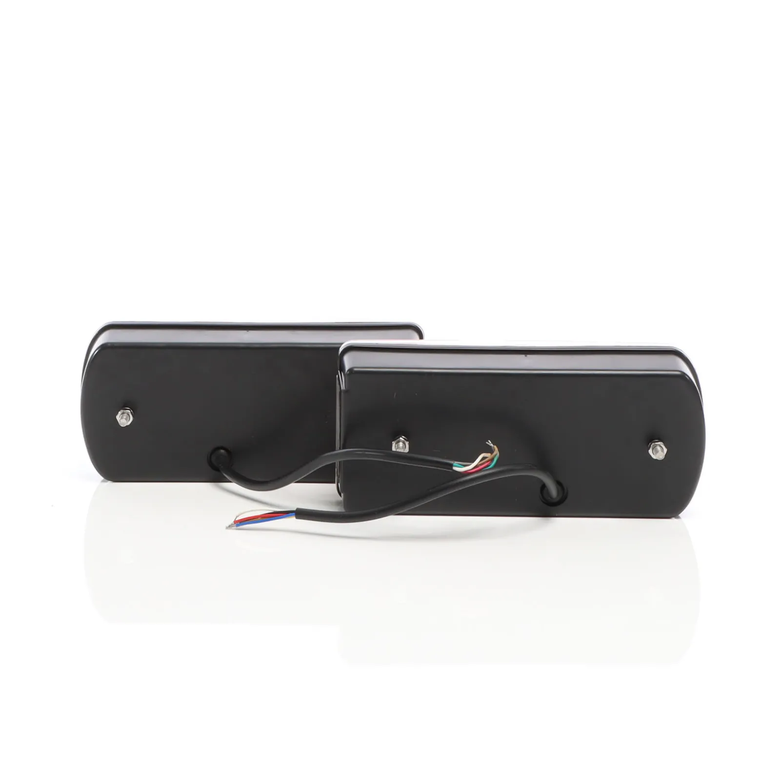 XPOtool Rückleuchten 2er RFS-Tüllenanschluss T.2, Anhänger Beleuchtung 223 x 101 x 53 mm, Anhänger Rückleuchten E4 geprüft