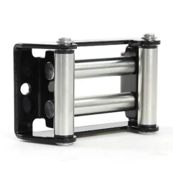 XPOtool Rollenfenster für Seilwinden mit 907-1587kg, Windenfenster mit 4 Rollen Lochabstand 109mm, Seilrollenfenster