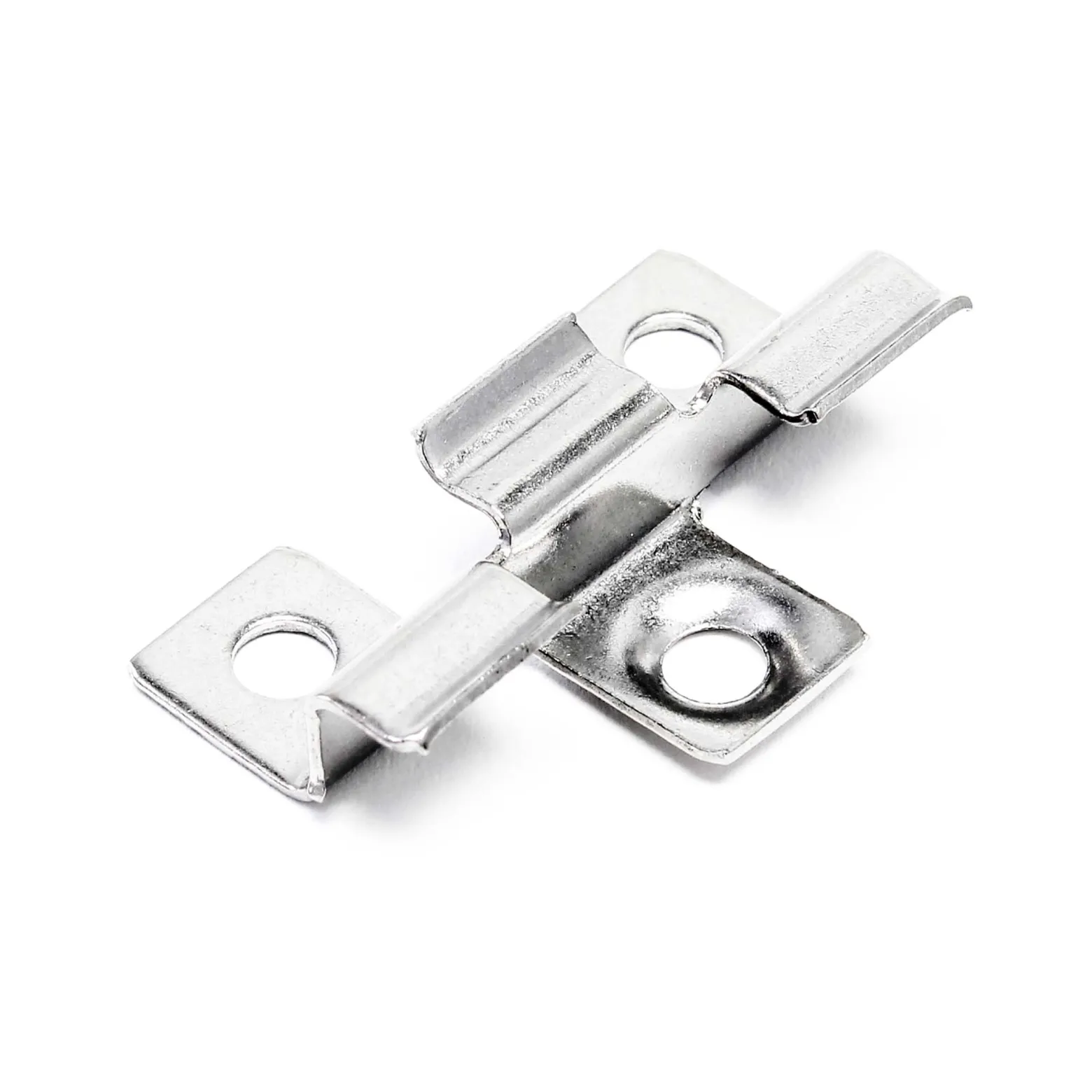 XPOtool Set 50x Edelstahl Clips 7 mm, 60x Sechsrund Schrauben 3,5x20 mm T15 zur Montage von Terrassendiele mit 7 mm Nut