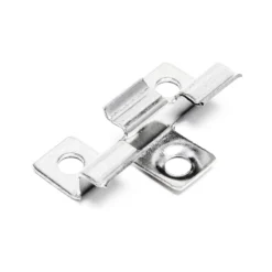XPOtool Set 50x Edelstahl Clips 6 mm, 60x Sechsrund Schrauben 3,5x20 mm T15 zur Montage von Terrassendiele mit 6 mm Nut