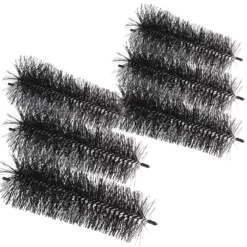 XPOtool Set 6x konische Fallrohrbürste Ø8–12 cm L: 25 cm Laubschutz für Fallrohre als Laubschutz / Marderschutz gegen Verstopfungen