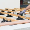 XPOtool Set 40x Stelzlager für Terrassen, 2700kg, 33-64mm, höhenverstellbare Stellfüße für Terrassendielen, Platten und Planken