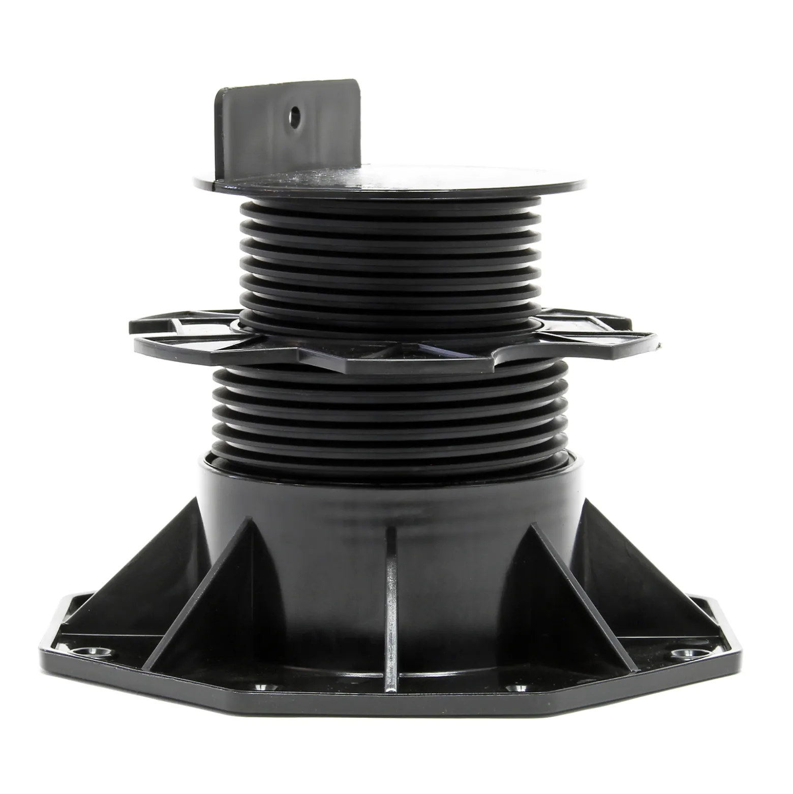 XPOtool Set 90x Stelzlager für Terrassen, 2700kg, 60-138mm, höhenverstellbare Stellfüße für Terrassendielen, Platten und Planken