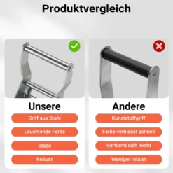 XPOtool Spanngurte mit Ratsche 3000 daN Zurrgurte im 4er Set 6 m Ratschengurte mit Gurtbreite 35 mm, ideal für Autotransport