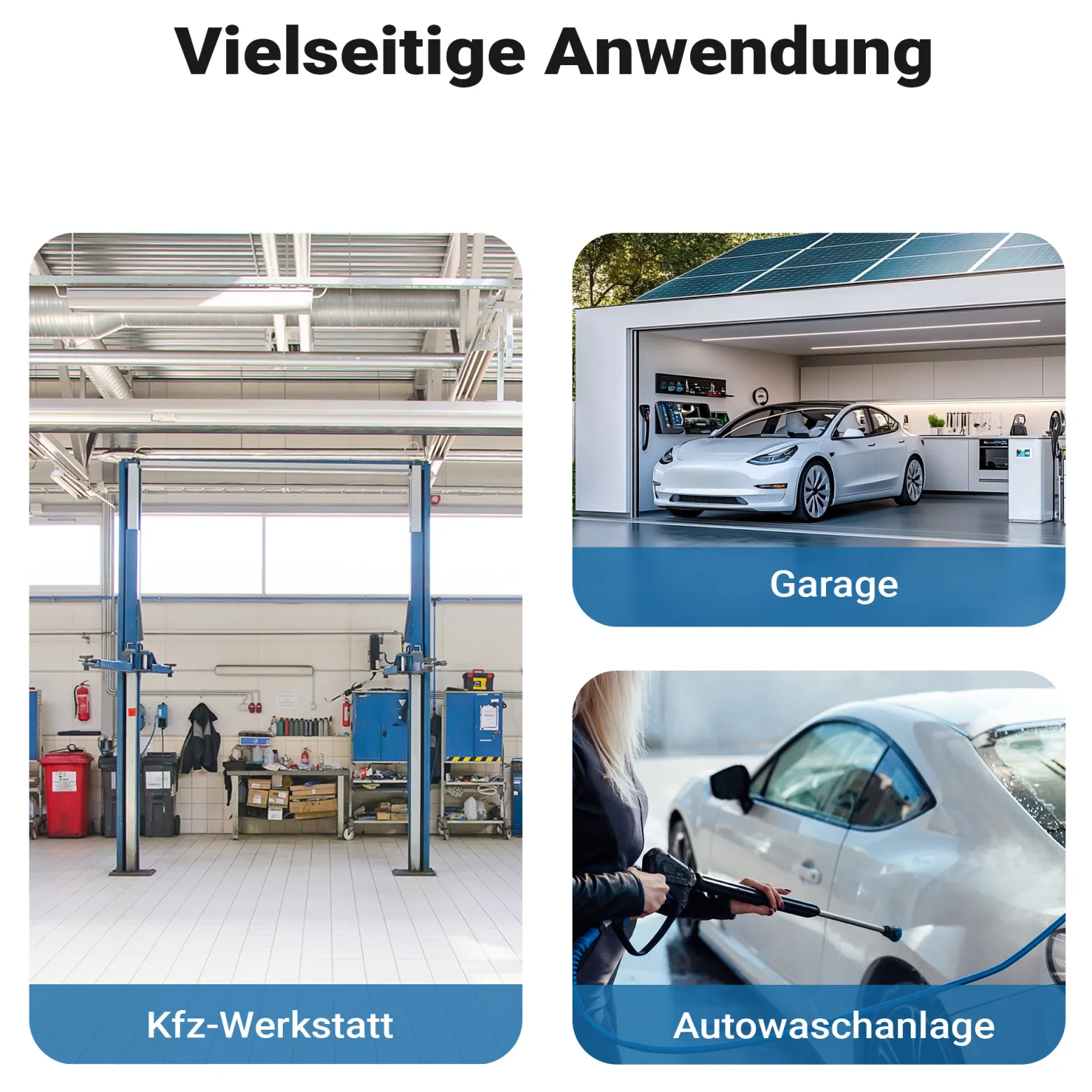 XPOtool teilbare Auffahrrampe 2er Set Schwerlast Autorampen bis 2,5 Tonnen aus Kunststoff für Pkws
