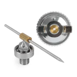 XPOtool 3 teiliges Ersatz Düsen Set 1,0 mm für HVLP-2000 Lackierpistole, Spritzpistole Sprühpistole Zubehör