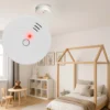 2x Rauchmelder mit 9V Batterie, Lange Lebensdauer, Lautstärke Alarm 85dB, Brandmelder kabellos, DIN EN 14604