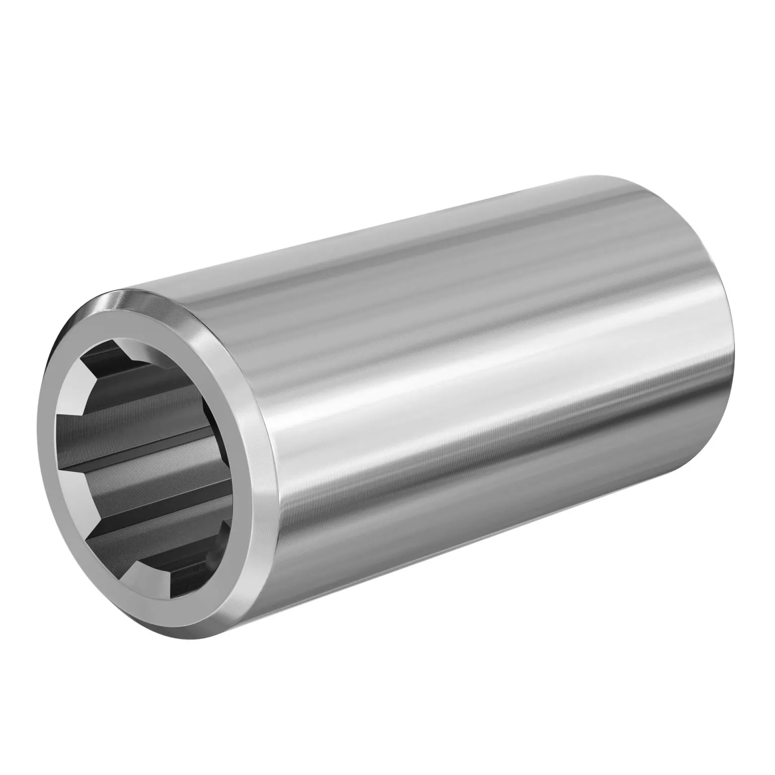 Zapfwellen Buchse B-Typ 100 mm für Vielkeilwelle PTO-Shaft mit 1 3/8" Z6 6 Nuten Traktor Anbaugerät