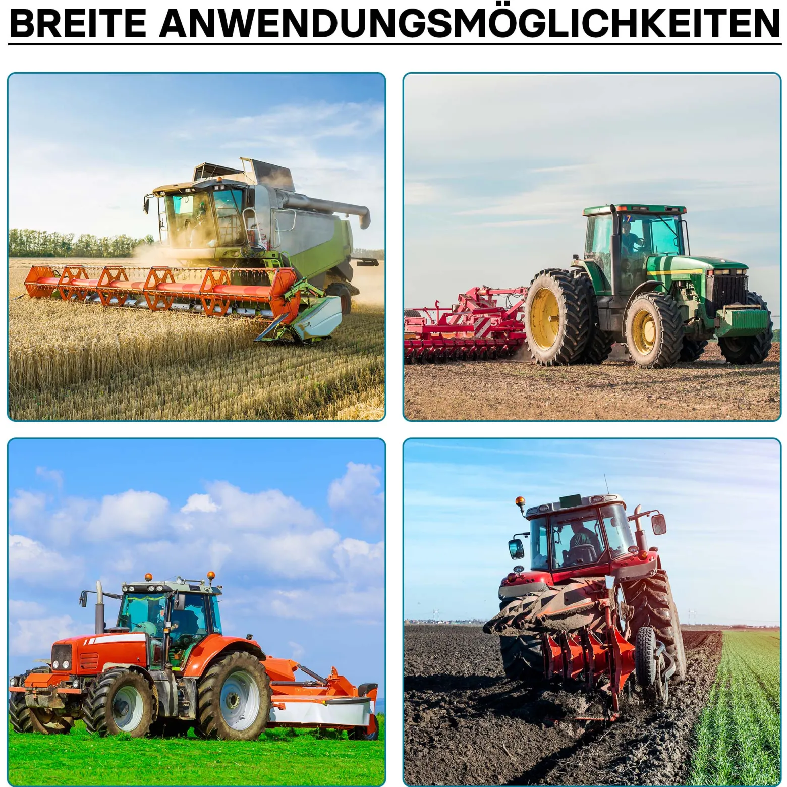 Zapfwellen Buchse B-Typ 80 mm für Vielkeilwelle PTO-Shaft mit 1 3/8" Z6 6 Nuten Traktor Anbaugerät