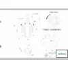 Zapfwellen Freilaufkupplung 220mm, 1 3/8" AG u. IG PTO-Shaft Vielkeilwelle mit 6 Zähnen, max. 3500Nm