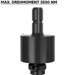 Zapfwellen Freilaufkupplung 220mm, 1 3/8