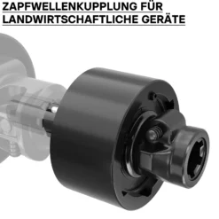 Zapfwellen Freilaufkupplung 201mm, 1 3/8