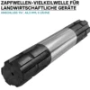 Zapfwellen Keilwelle C2 300 mm Vielkeilwelle für PTO-Shaft mit 1 3/4" Z6 6 Zähne Traktor Anbaugerät