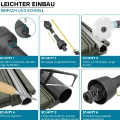 Zapfwelle T5 Gelenkwelle 600mm 620Nm 540U/min, PTO-Shaft, 54kW (74PS), 2x 1 3/8